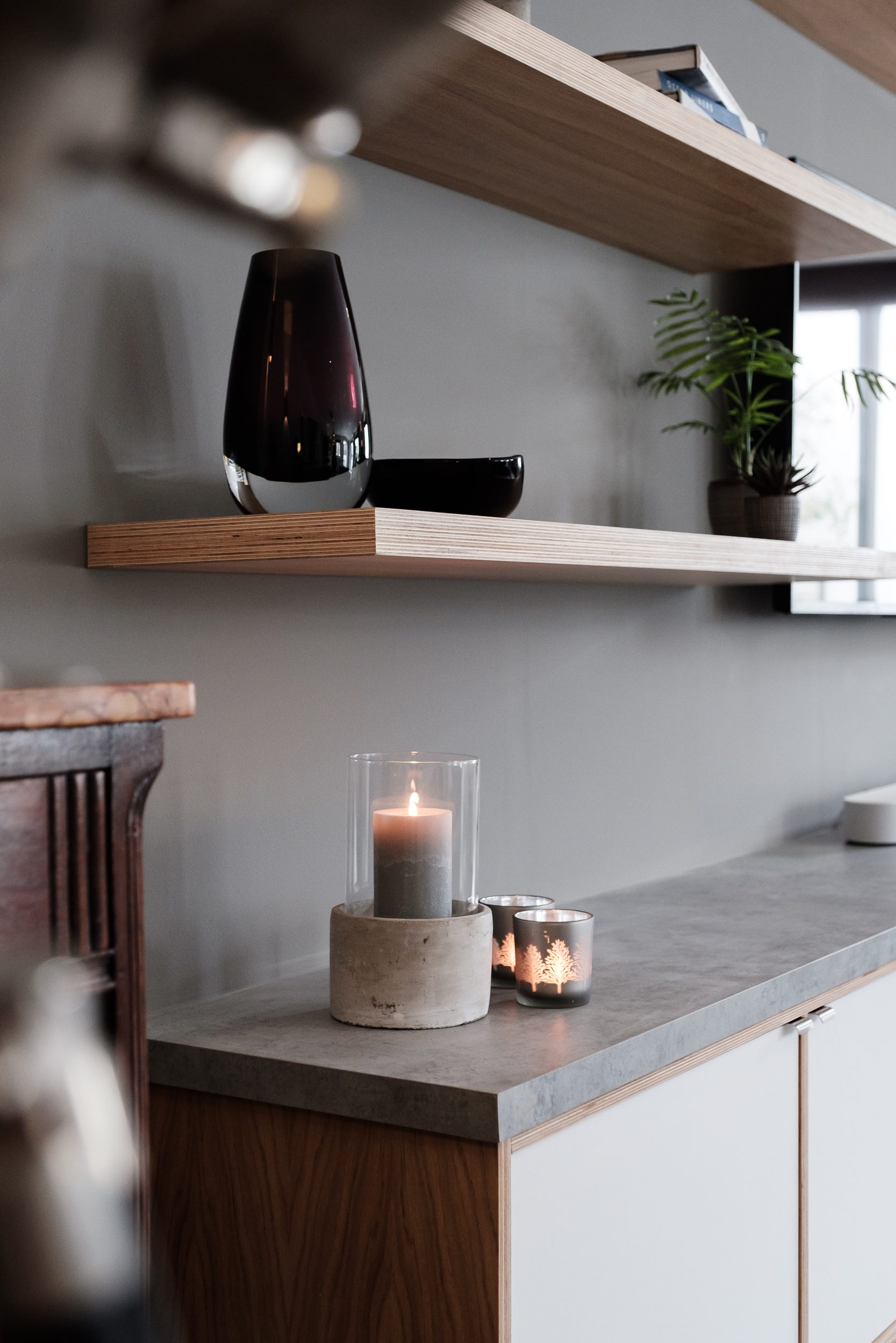 Grey living room