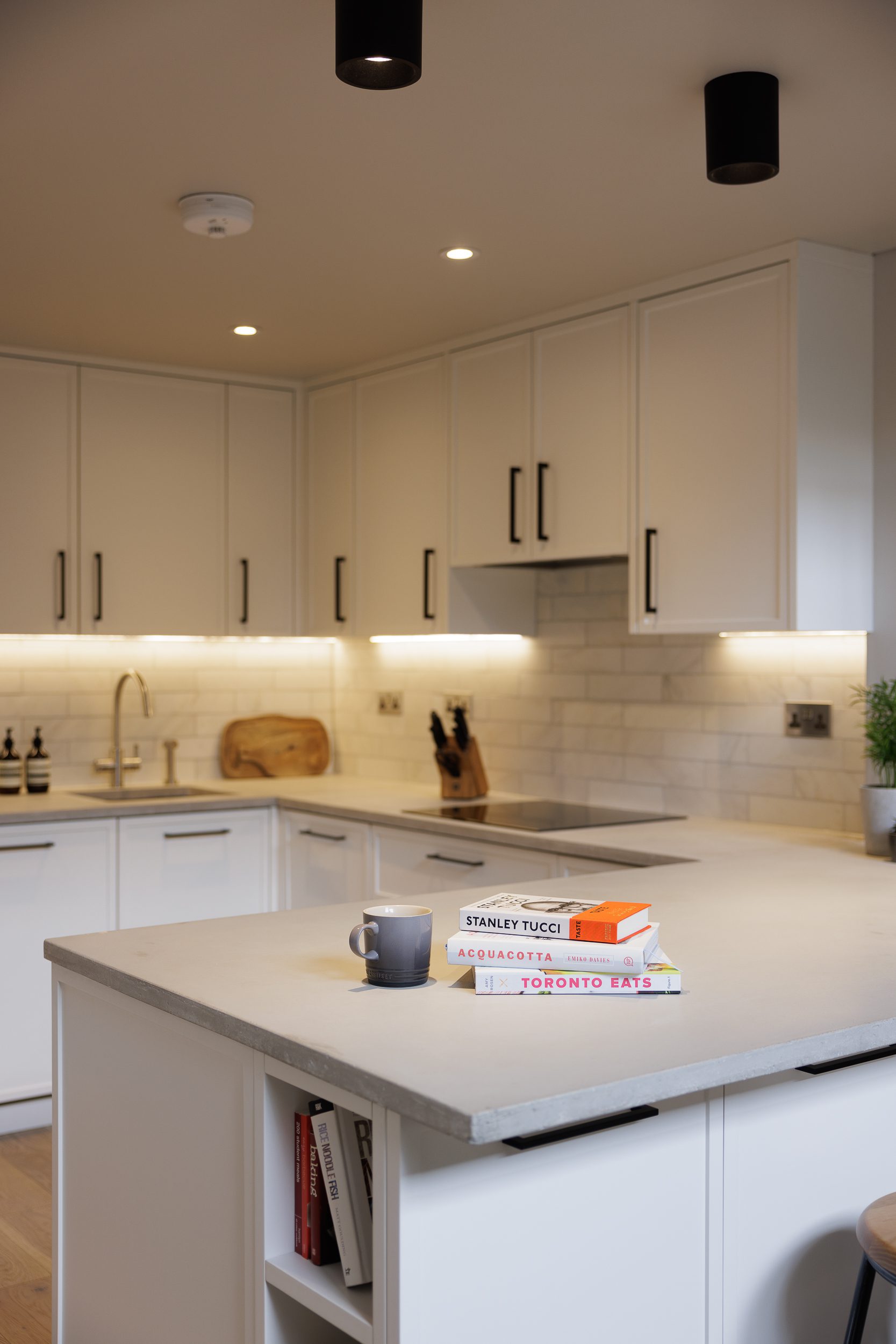 Made-to-measure bespoke kitchen with premium fitted cabinetry