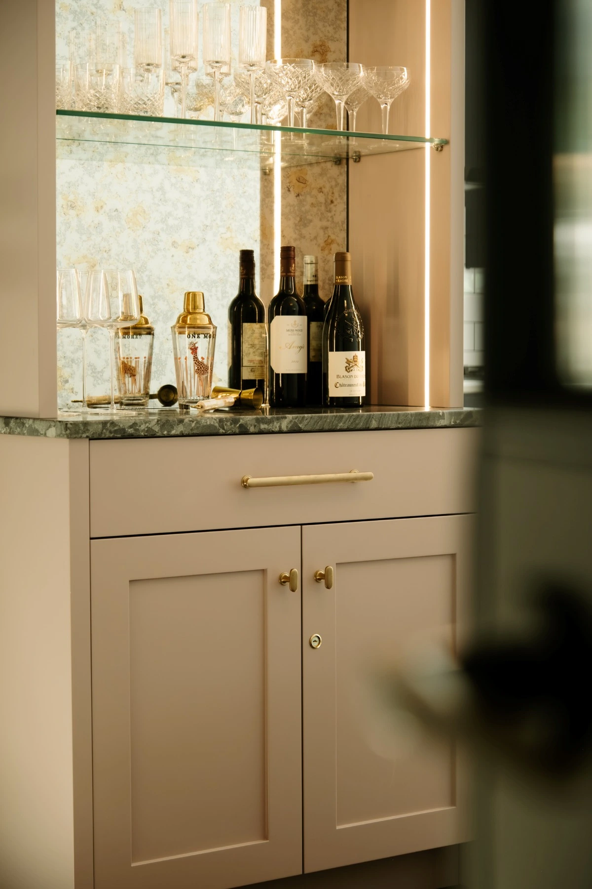 bespoke cabinetry drawers and shelves